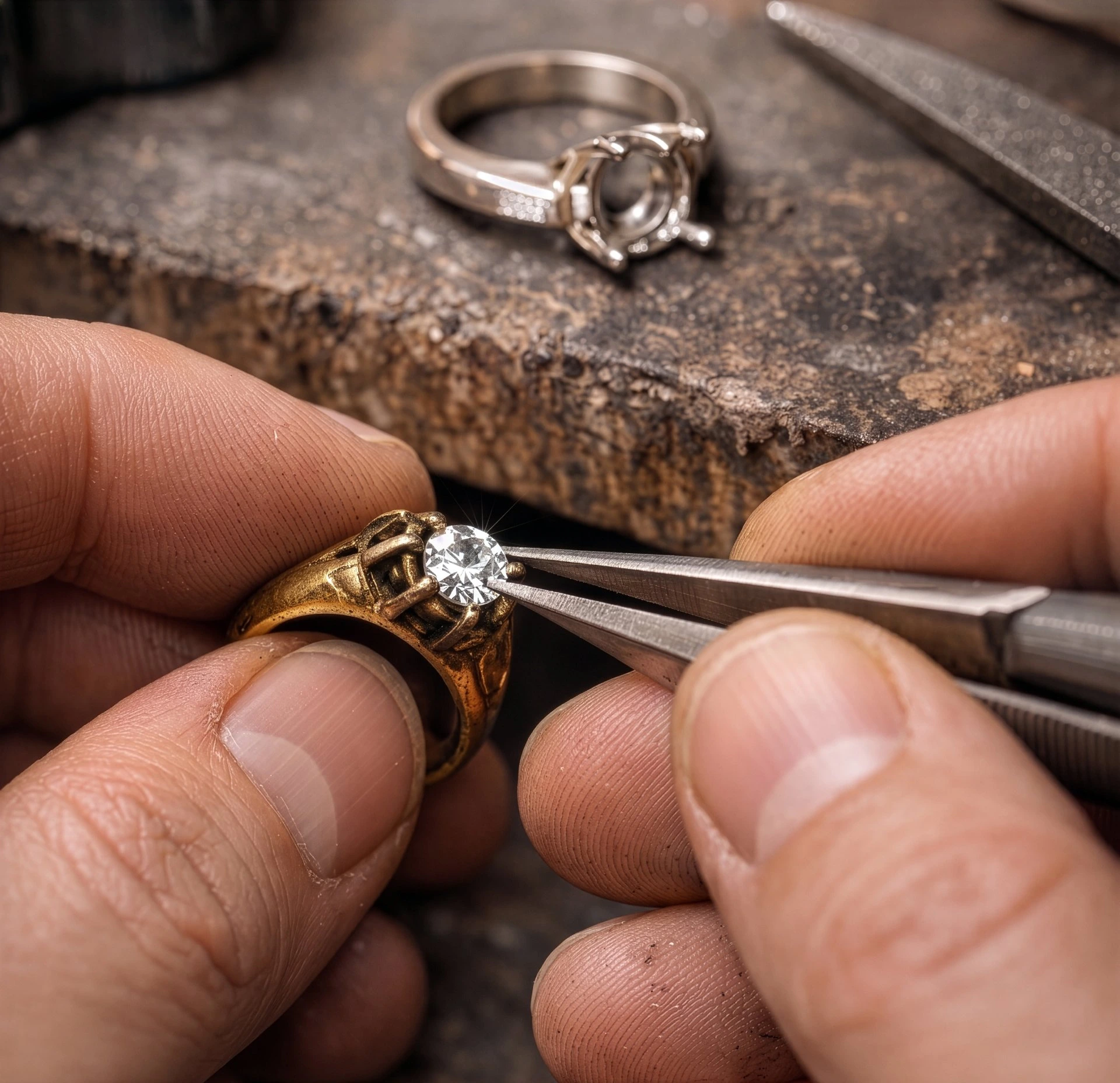 Love, Beauty and Perfection with Jewellery — a piece finished by hand